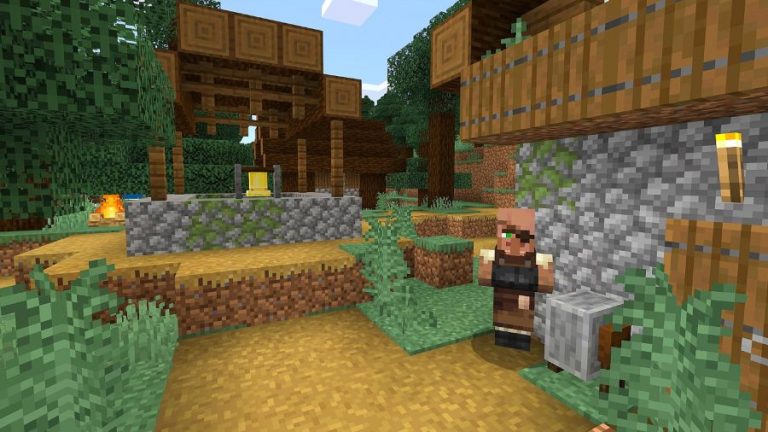 ﻿Walking is for wimps. Gamer completed Minecraft without taking a single step