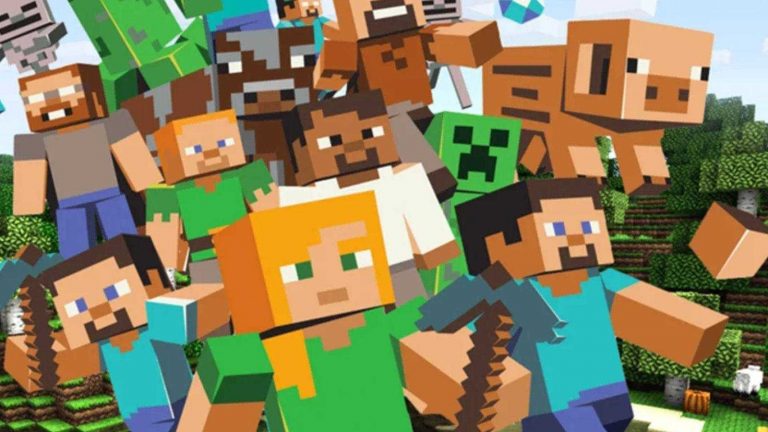 Minecraft has a built-in character editor